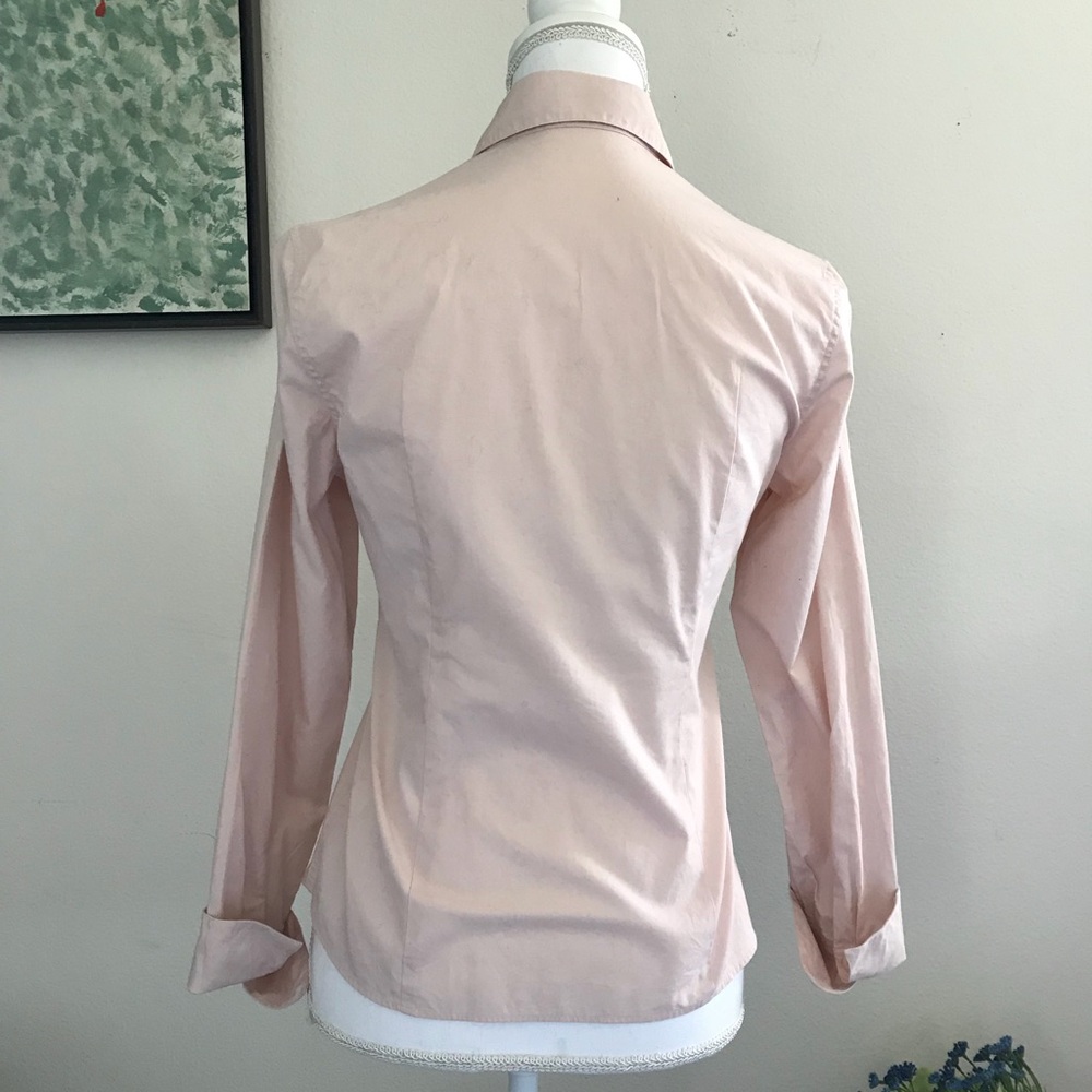 Pink button down shirt. - Picture 2 of 3